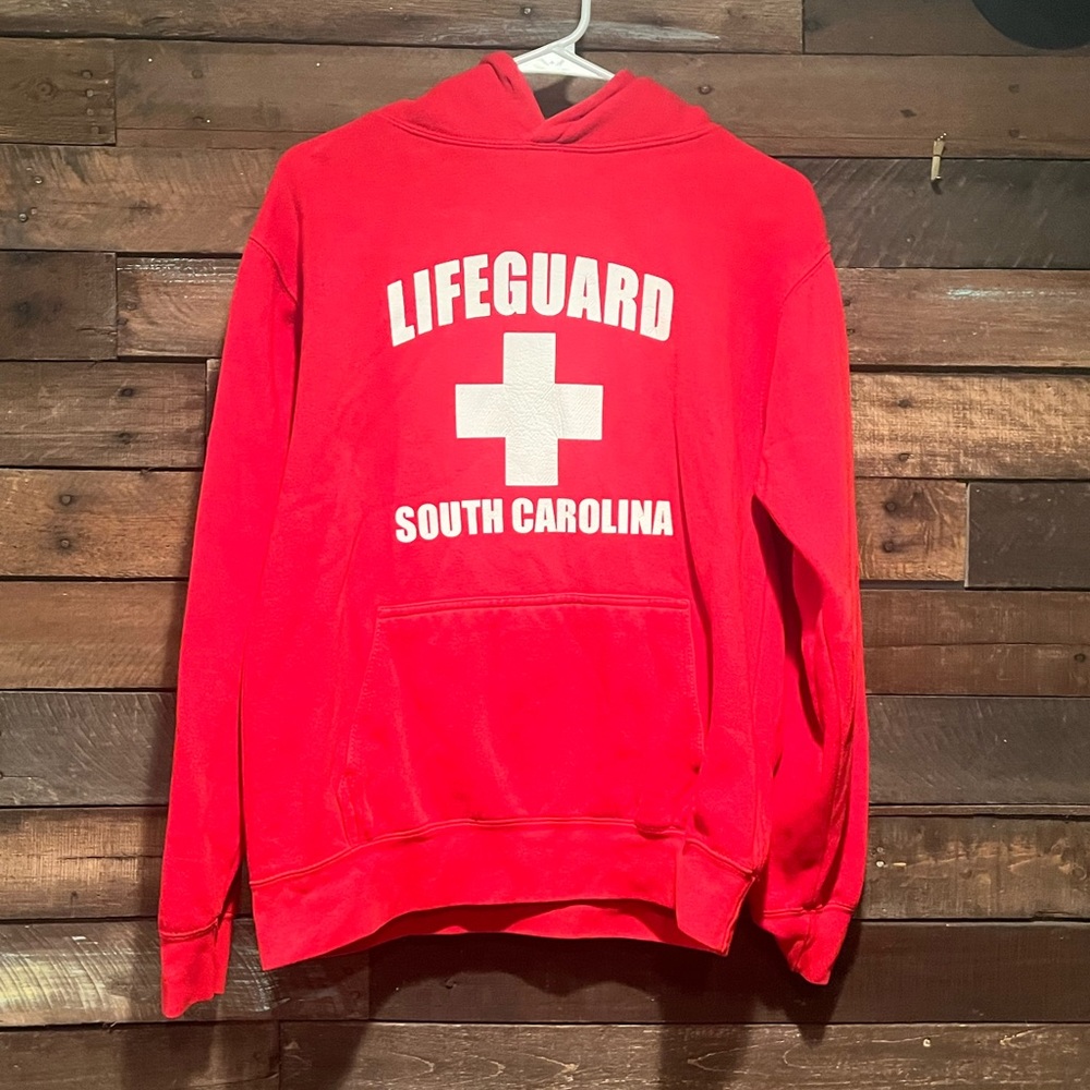 LIFEGUARD South Carolina Red Hoodie